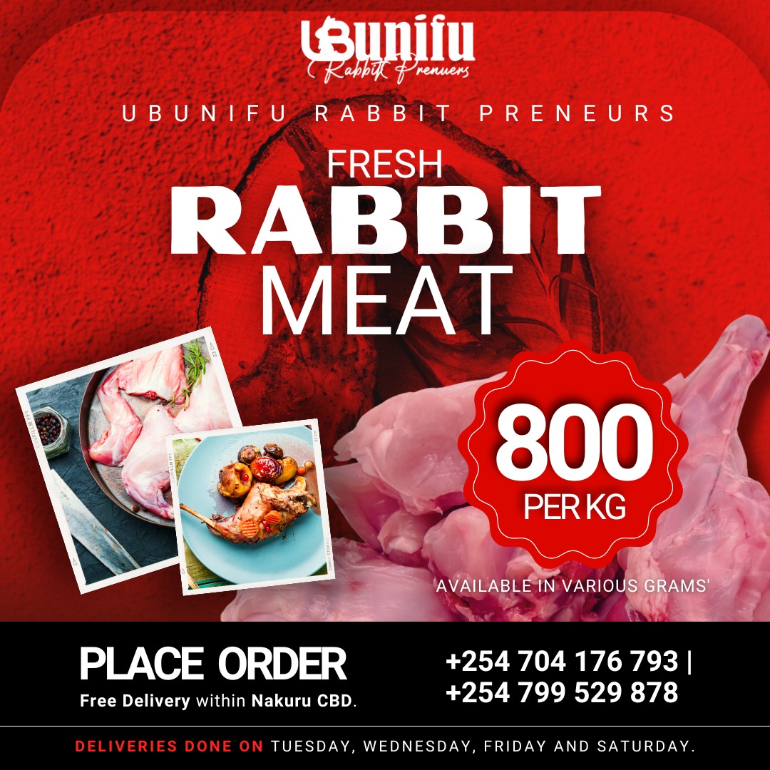 Rabbit meat or "Coney"