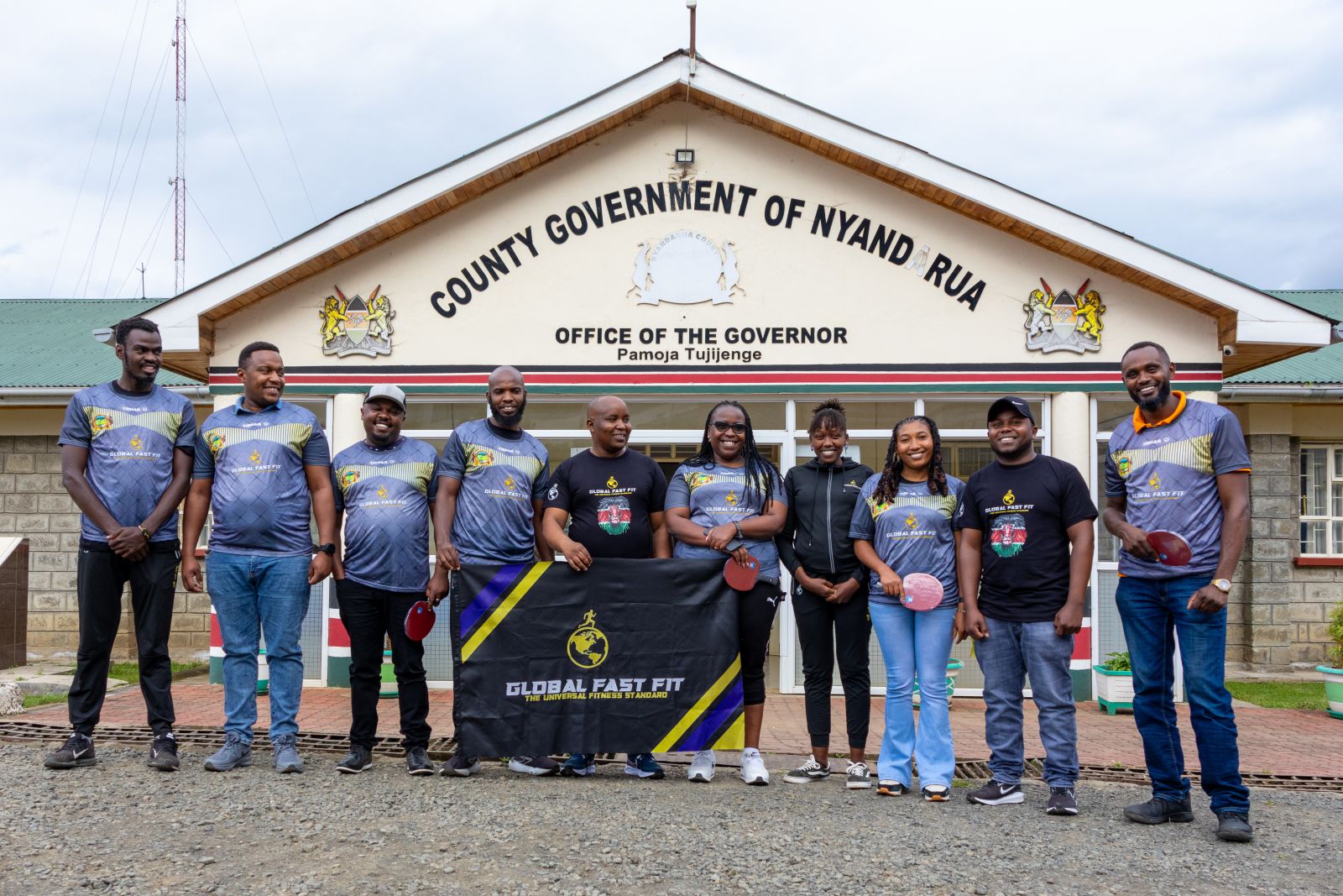BREAKING NEWS! Global Fast Fit and Nyandarua County Ministry of Youth and Sports Affairs Collaborate on Future of County Athletics